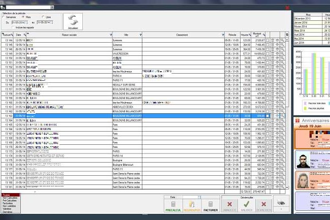 facturation interim software